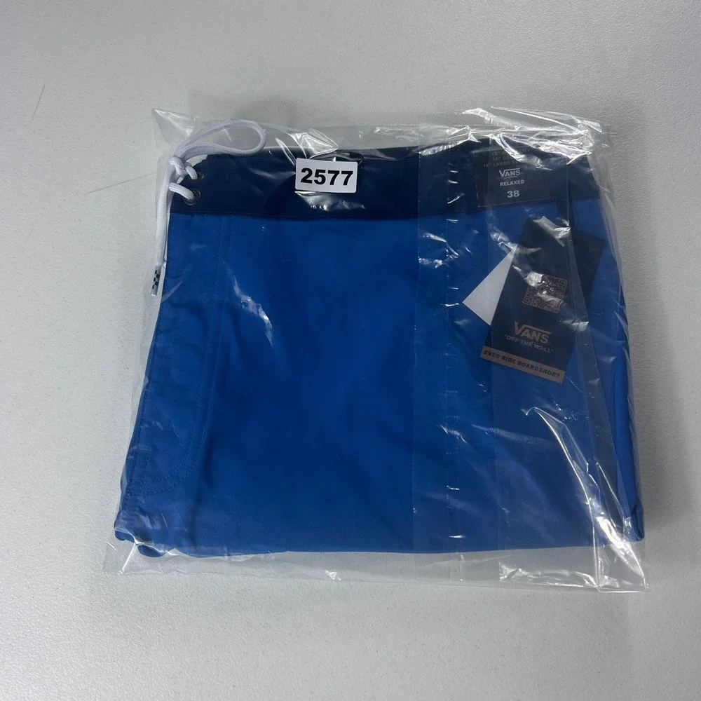 Vans Mens MTE‎ Everride SC Relaxed Boardshorts Navy Blue 38 VN000M8HNVY NWT